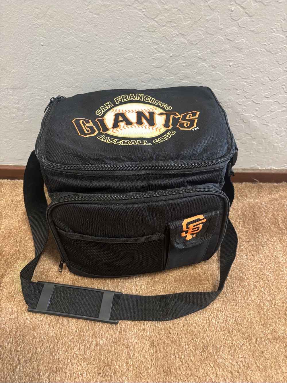 San Francisco Giants Black Cooler Bag